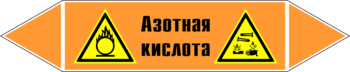 Маркировка трубопровода "азотная кислота" (k21, пленка, 358х74 мм)" - Маркировка трубопроводов - Маркировки трубопроводов "КИСЛОТА" - ohrana.inoy.org